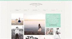 Desktop Screenshot of cristinacoco.com