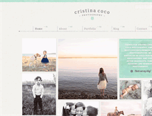 Tablet Screenshot of cristinacoco.com